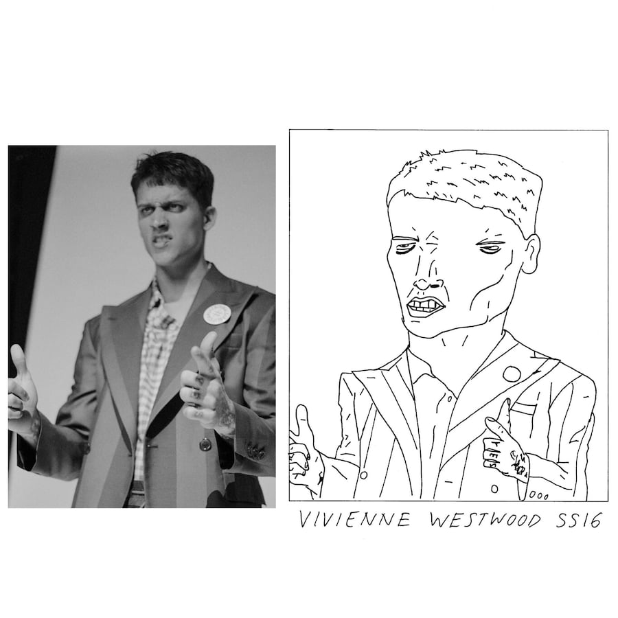 Vivienne Westwood SS16 Milan menswear Badly Drawn Models 2