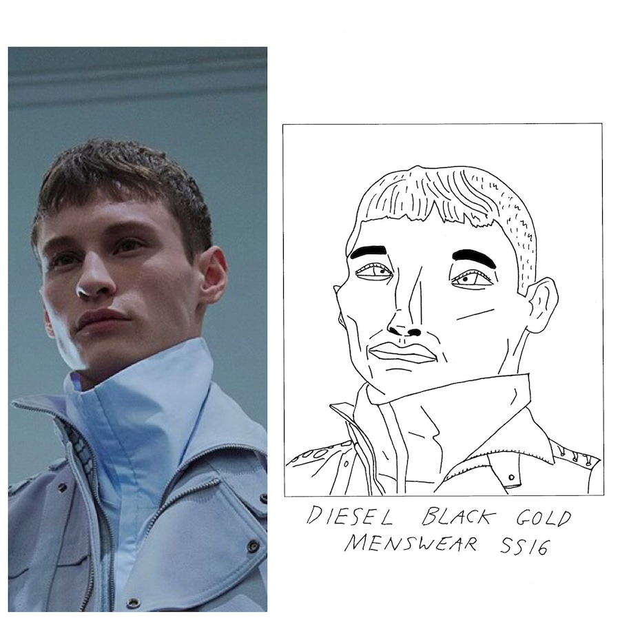 Diesel Black Gold SS16 Milan menswear Badly Drawn Models 17