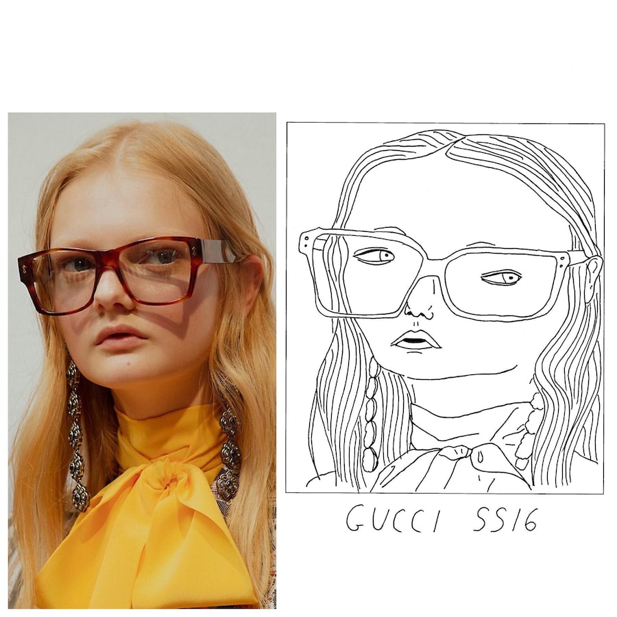 Gucci SS16 SS16 Milan menswear Badly Drawn Models 12