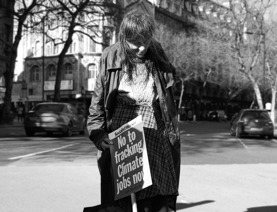 Sarah Stone and No to fracking 2