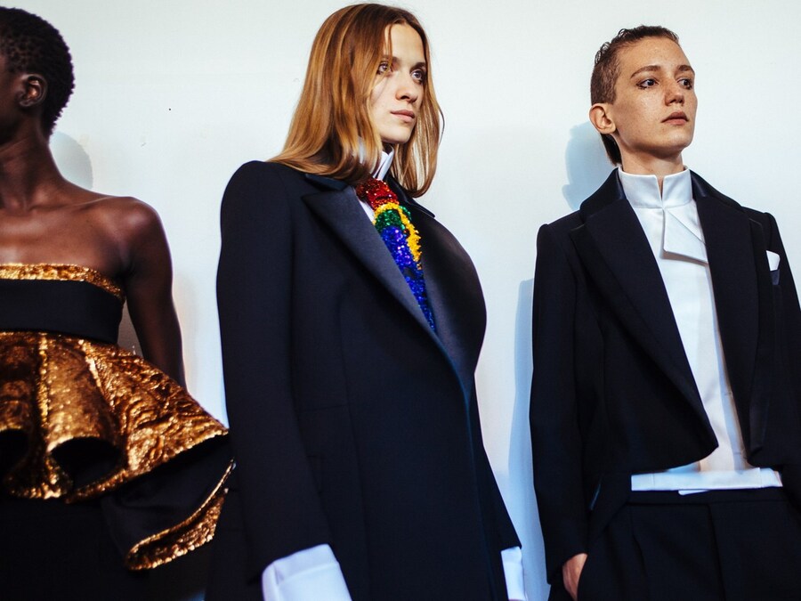 Backstage at Dice Kayek Haute Couture AW15 30