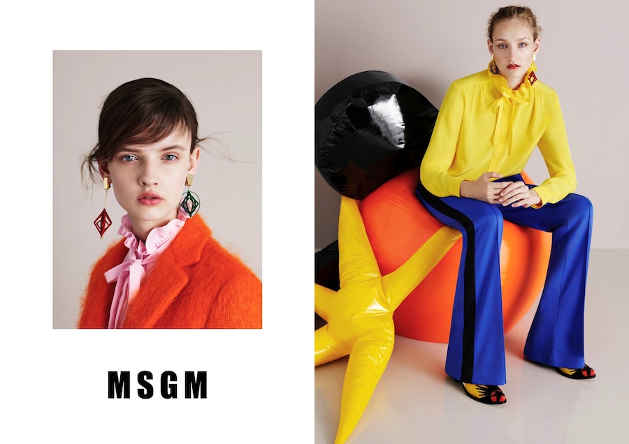 MSGM AW15 campaign 2