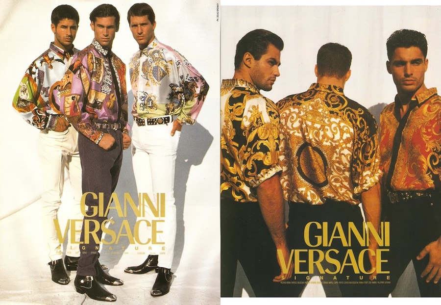 Versace Versace campaign for SS95 24