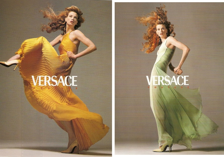 Kristen McMenamy for Versace Versace AW95 27