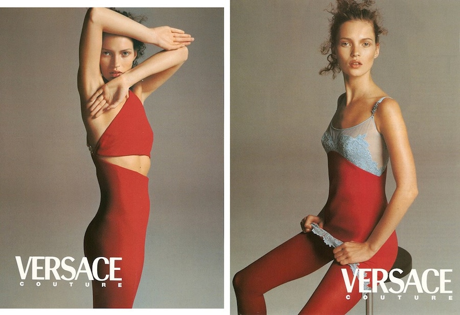 Kate Moss shot for Versace Versace AW96 29