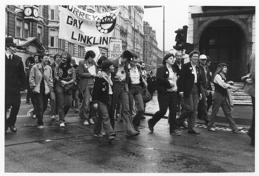 Gay Pride March London (1980) 9