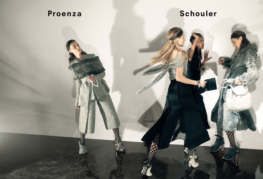 Supermodel catfights Proenza Schouler s new campaign Dazed