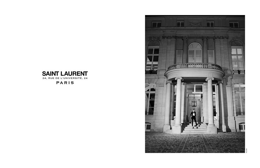 Saint Laurent Couture campaign 0