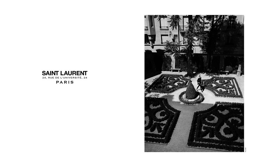 Saint Laurent Couture campaign 2