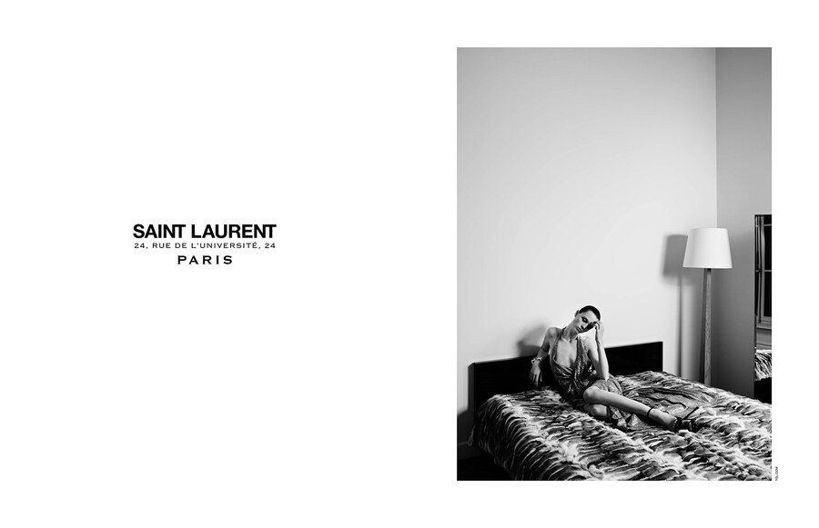 Saint Laurent Couture campaign 5