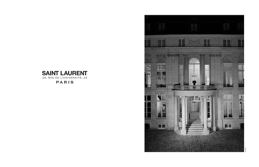 Saint Laurent Couture campaign 6