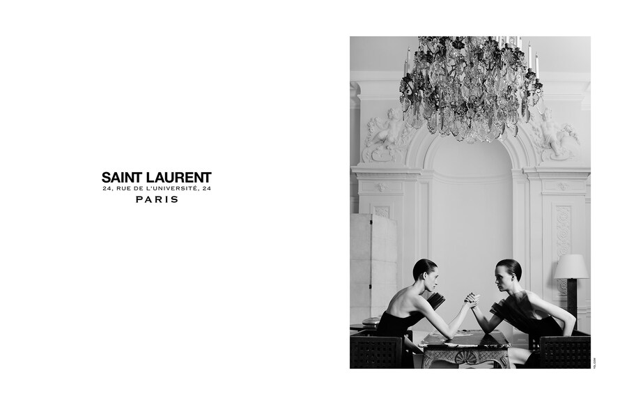 Saint Laurent Couture campaign 9
