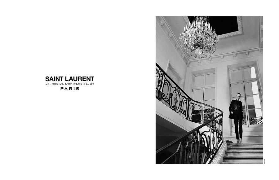 Saint Laurent Couture campaign 11