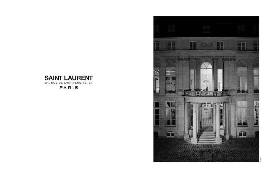 Saint Laurent Couture campaign 12