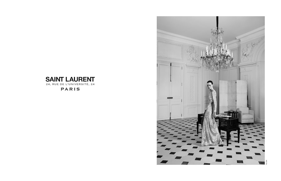 Saint Laurent Couture campaign 13