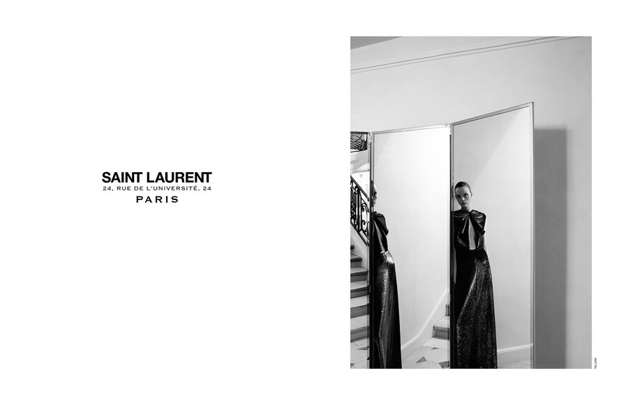 Saint Laurent Couture campaign 14