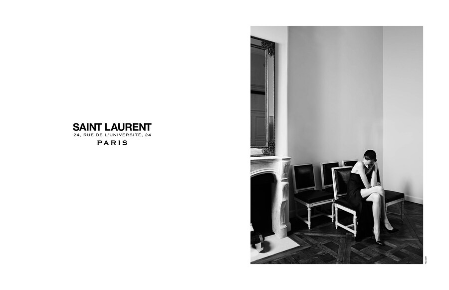 Saint Laurent Couture campaign 15