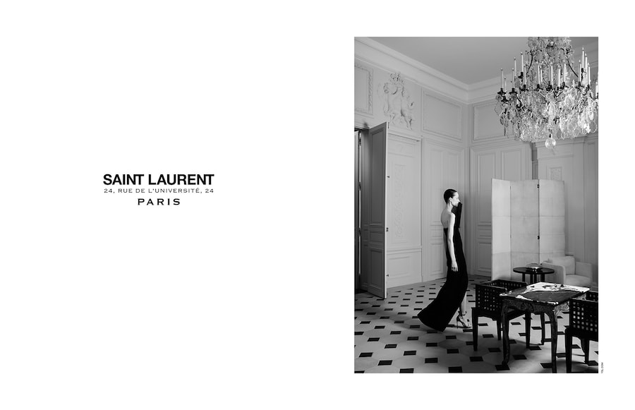 Saint Laurent Couture campaign 16