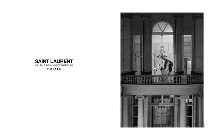 Saint Laurent Couture campaign 17