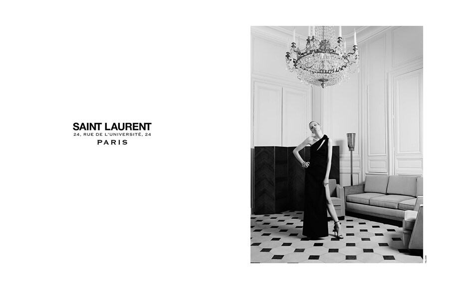 Saint Laurent Couture campaign 18