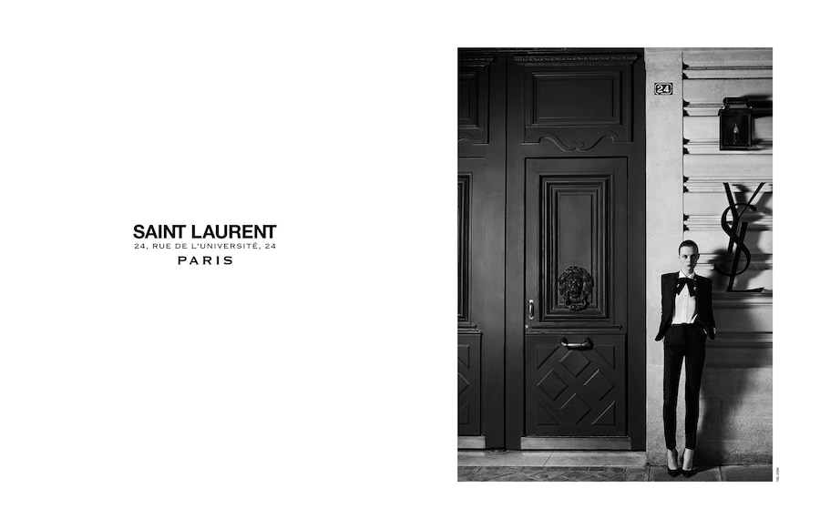 Saint Laurent Couture campaign 19