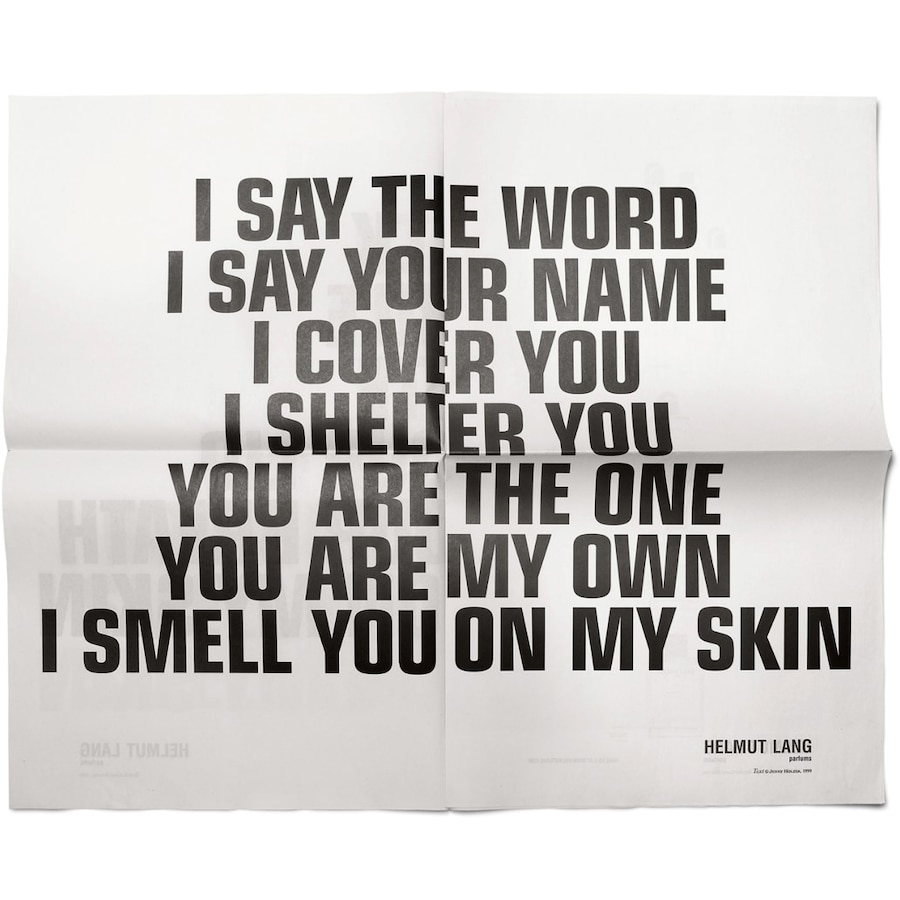 Jenny Holzer x Helmut Lang 8