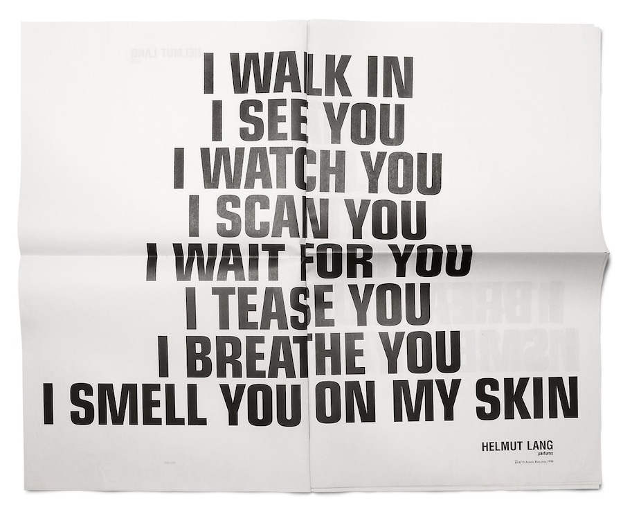 Jenny Holzer x Helmut Lang 3