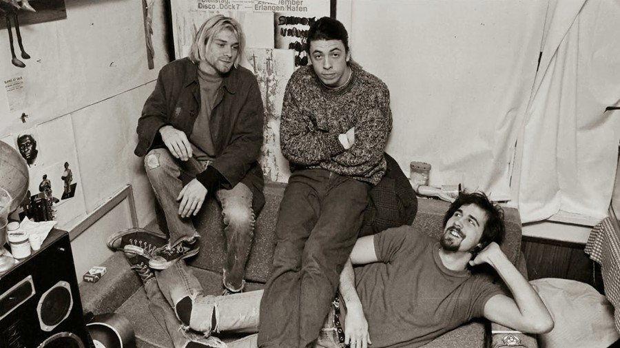 Nirvana wearing Chuck Taylor All Stars