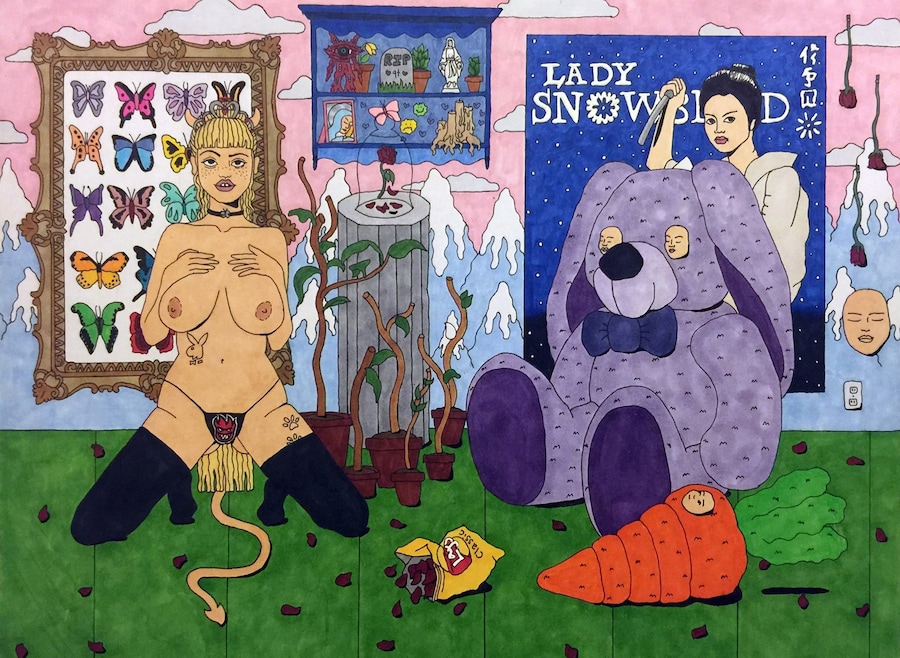 Art Baby Gallery exhibition Miza Caplin 3
