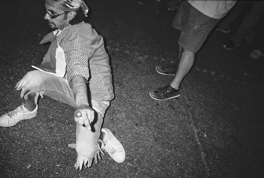 Ayla Hibri’s You Stink protests 4