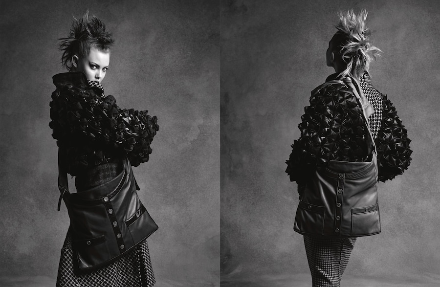 Lindsey Wixson and Anna Ewers for Chanel AW15 4