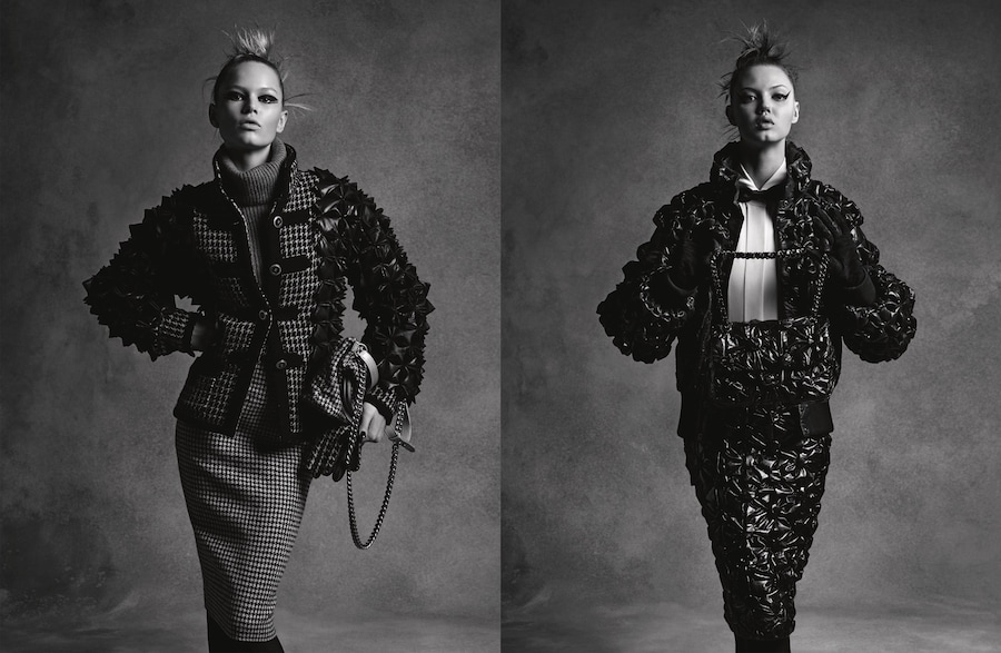 Anna Ewers and Lindsey Wixson for Chanel AW15 8