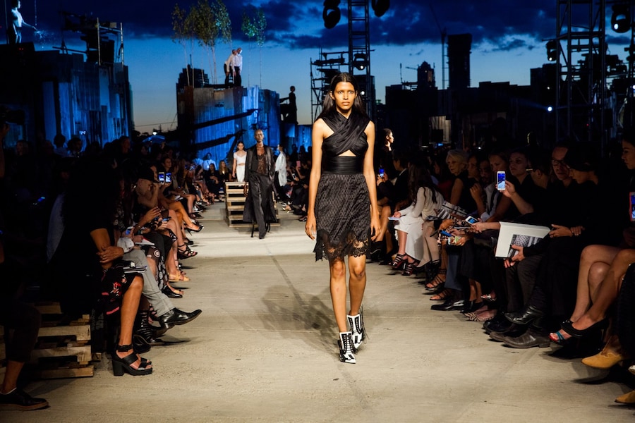 Givenchy SS16 in New York Riccardo Tisci Marina Abramovic 15