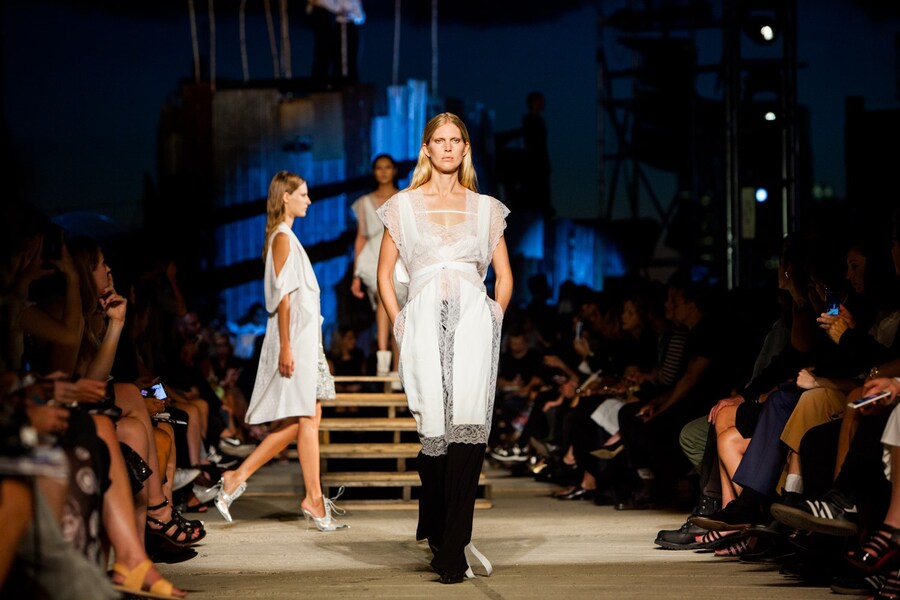 Givenchy SS16 in New York Riccardo Tisci Marina Abramovic 12