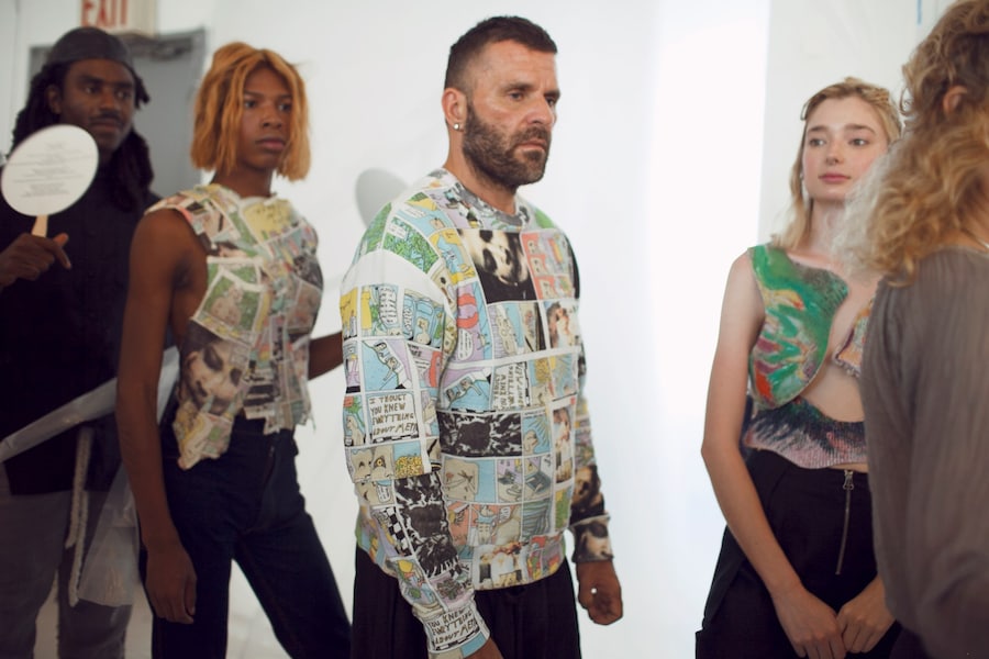 Eckhaus Latta SS16 backstage 16