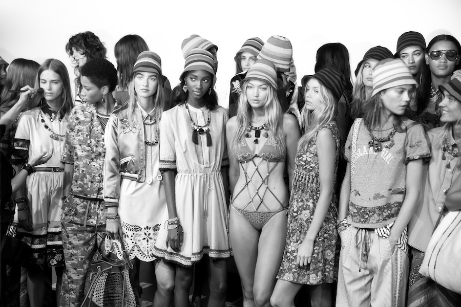 Tommy Hilfiger SS16 backstage 1