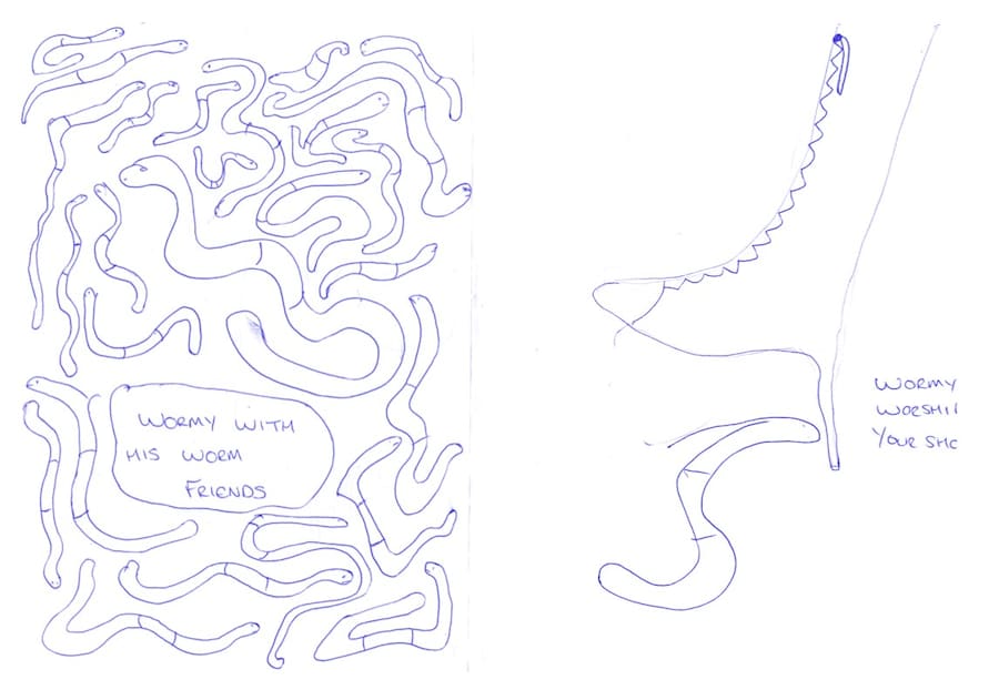 Wet Satin Press &amp; Reba Maybury_The Goddess and The Worm 1