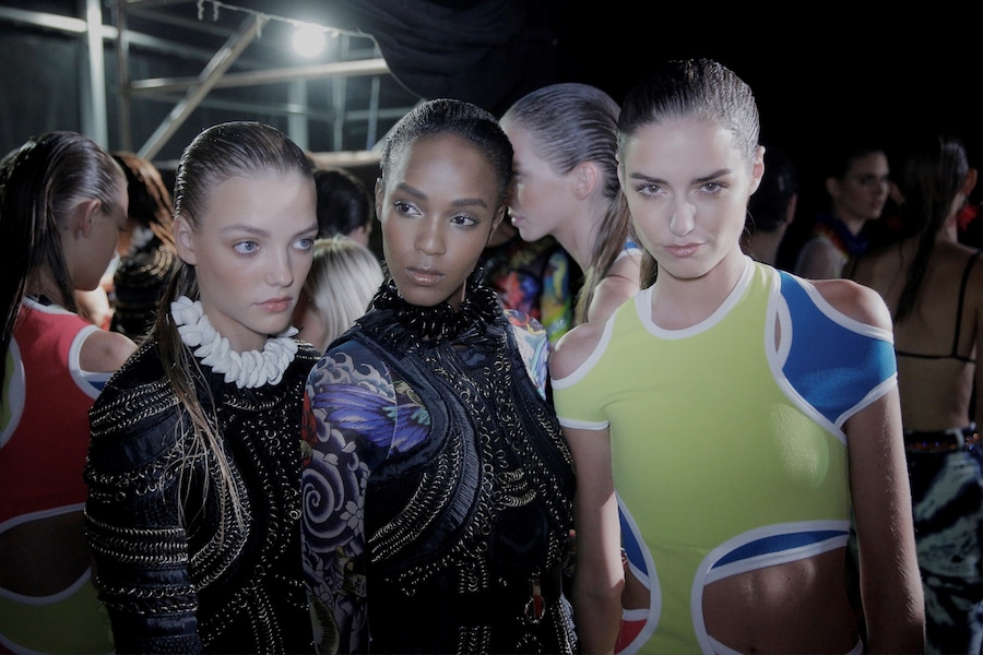 Backstage at Dsquared2 SS16 15