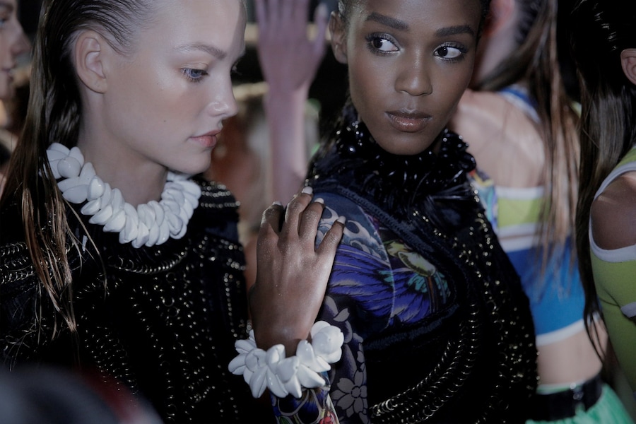Backstage at Dsquared2 SS16 17