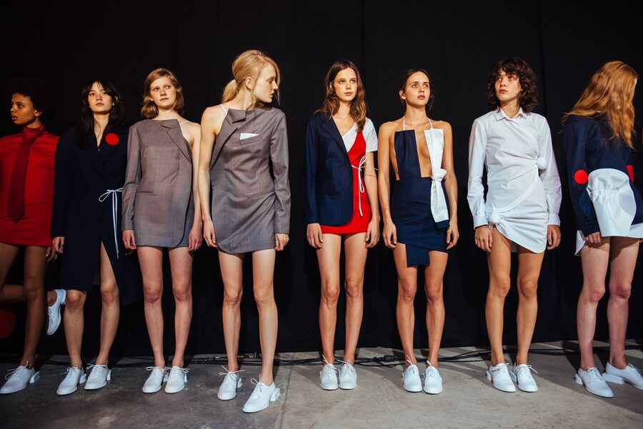 Backstage at Jacquemus SS16 10