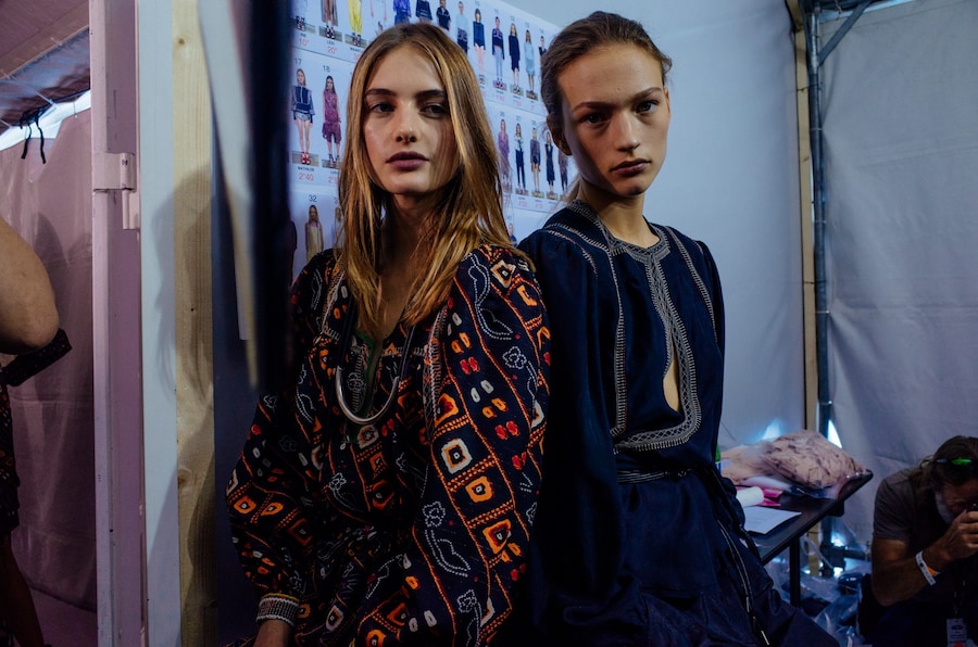Isabel Marant SS16 Backstage 10