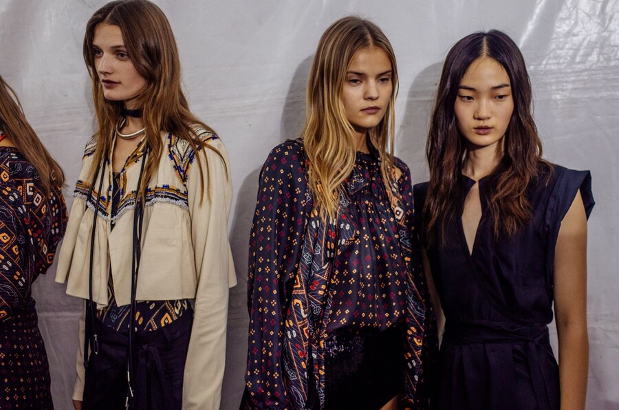 Isabel Marant SS16 Backstage 3
