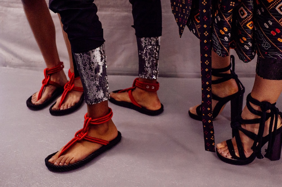 Isabel Marant SS16 Backstage 22