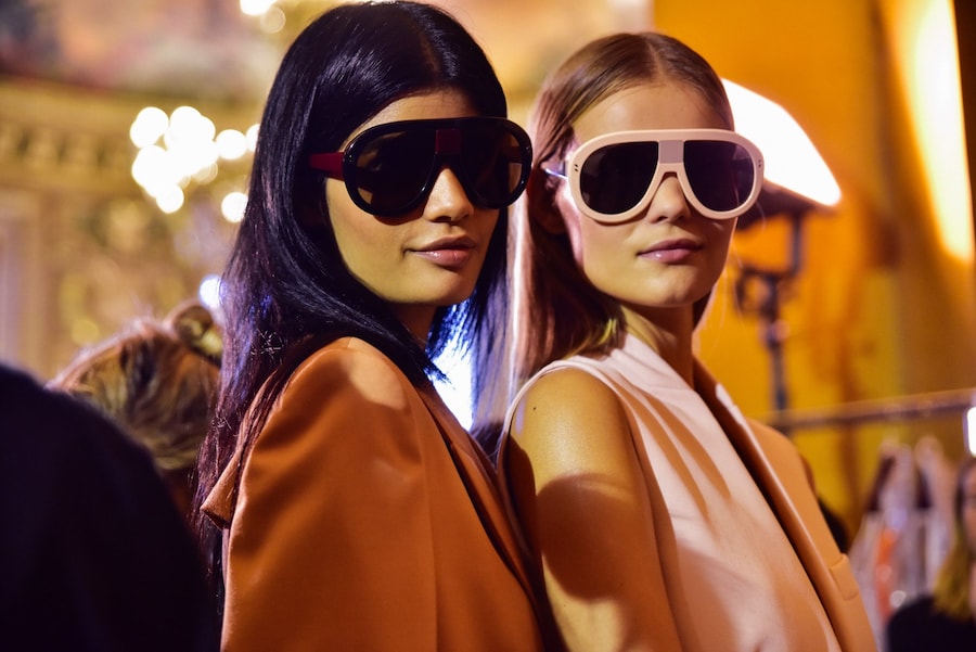 Backstage at Stella McCartney SS16 2