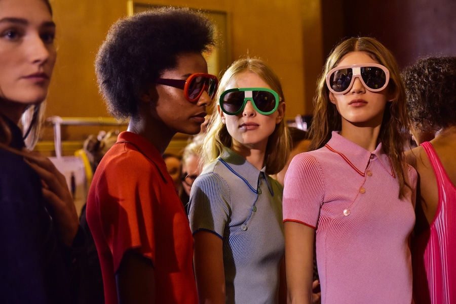 Backstage at Stella McCartney SS16 7