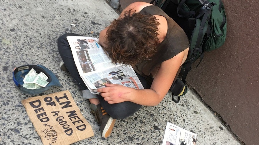 Homeless NYPD
