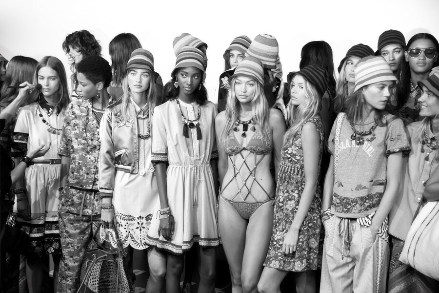 Backstage at Tommy Hilfiger SS16 11