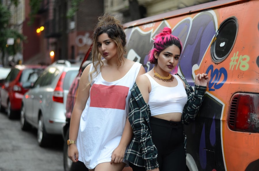 Dounia and Mina 1