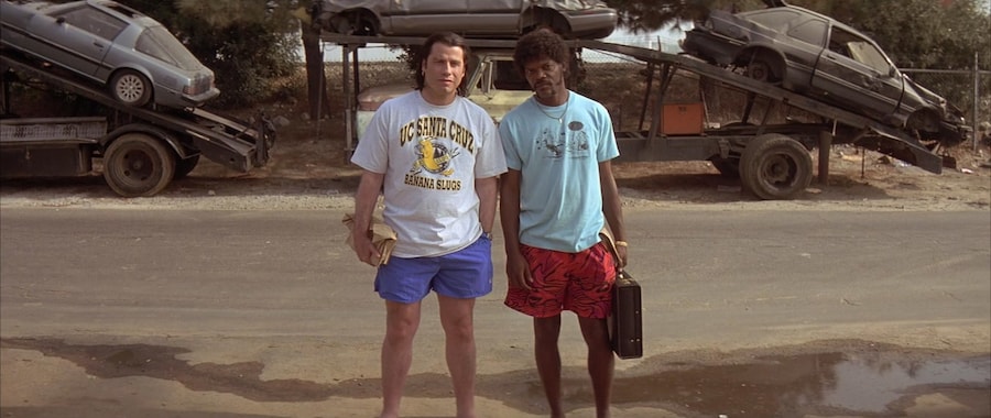 Samuel L Jackson, John Travolta, shorts &amp; tees Pulp Fiction 18