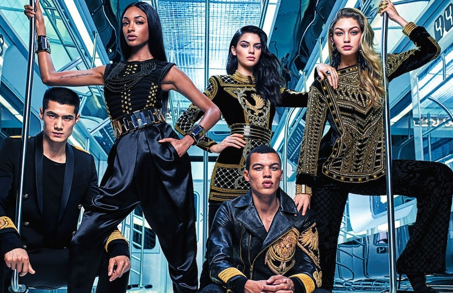 Balmain x H&amp;M campaign 2